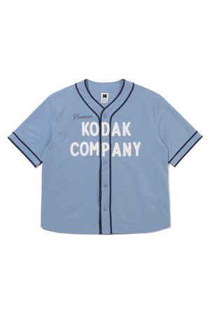 코닥컴퍼니 시어샷 베이스볼 셔츠 S.BLUE