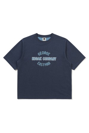 코닥컴퍼니 투톤 반팔 티셔츠 NAVY