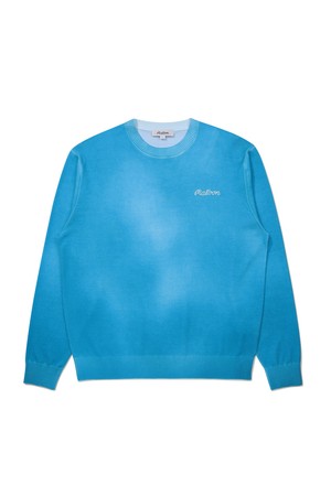 다잉 DTP 라운드 니트 TEAL BLUE (MAN)_BLUE-a