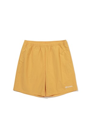 컬러플러스 레귤러핏 4부 반바지 YELLOW