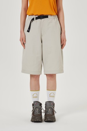 카파시터(CAPACITOR) 2WAY 컨버터블 팬츠 (와이드핏) BEIGE