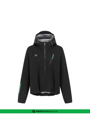 루즈핏 3L 방수소재 테크자켓 BLACK (WOMAN)_BLACK-a