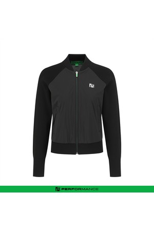 니트 하이브리드 풀집 자켓 BLACK (WOMAN)_BLACK-a