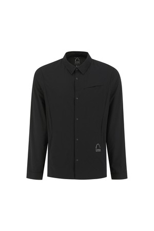 에어피크(AIRPEAK) 소프트쉘 셔츠 자켓 BLACK