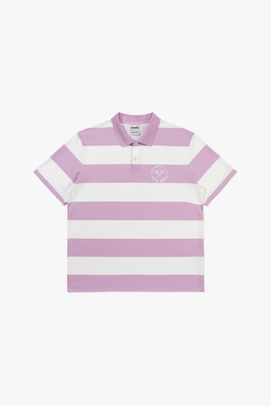 코트 스트라이프 카라 반팔 티셔츠 VIOLET_PURPLE-a