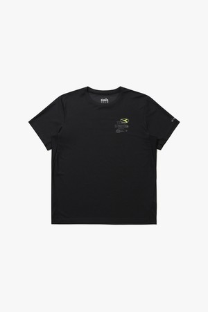 이지 무빙 테니스 반팔 티셔츠 BLACK_BLACK-a