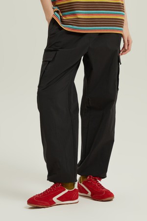 브리즈 쿨 와이드 팬츠 우먼 BLACK