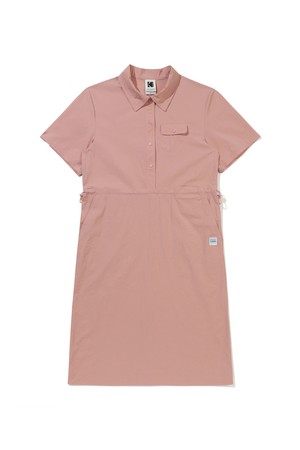 브리즈 쿨 카라 원피스 우먼 ORANGE