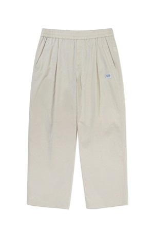 브리즈 10부 테이퍼드 팬츠 IVORY