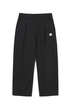 브리즈 10부 테이퍼드 팬츠 BLACK