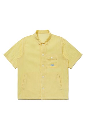 시어 라이트 반팔 셔켓 YELLOW