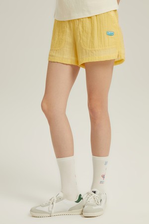 시어 라이트 3부 반바지 우먼 YELLOW