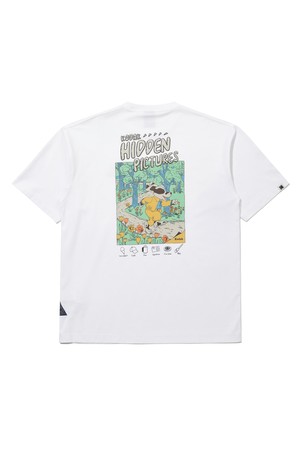 소로나 히든픽쳐 반팔 티셔츠 WHITE