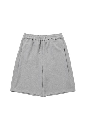 밴딩 코튼 버뮤다 반바지 MELANGE GREY