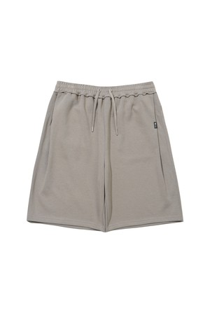 밴딩 코튼 버뮤다 반바지 BEIGE