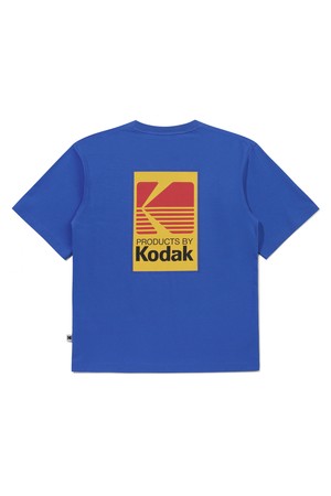 빅로고 컬러 반팔 티셔츠 PURPLE