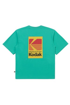 빅로고 컬러 반팔 티셔츠 GREEN