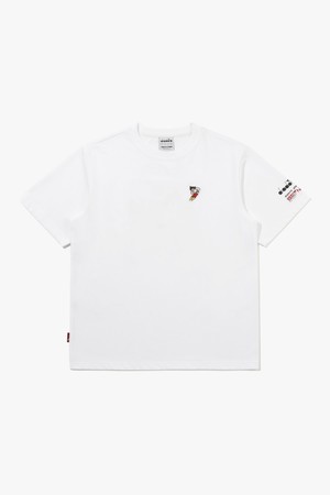 [예약발송 4/29] 아톰 스몰 로고 반팔 티셔츠 OFF WHITE_WHITE-a