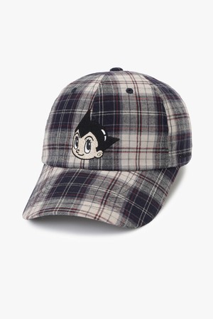 아톰 패턴 볼캡 BLACK_BLACK-a