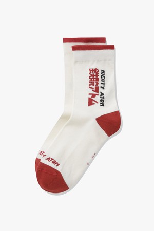 아톰 배색 크루 삭스 IVORY_IVORY-a