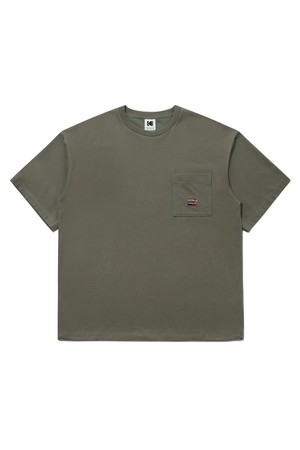 프레쉬 아스킨 포켓 반팔 티셔츠 KHAKI