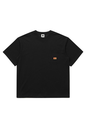 프레쉬 아스킨 포켓 반팔 티셔츠 BLACK
