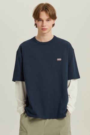 코닥컴퍼니 레이어드 긴팔 티셔츠 NAVY