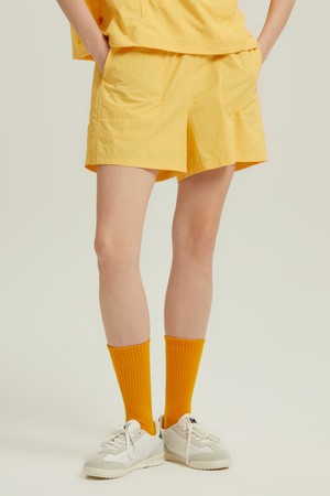 브리즈팝 쿨 3부 반바지 우먼 YELLOW
