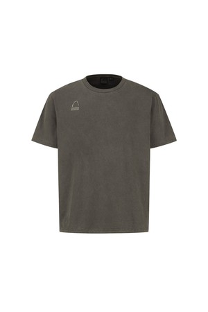 하프돔(HALFDOME) 워싱 숏슬리브 CHARCOAL