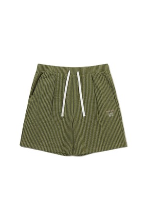 씨네라운지 시어서커 4부 반바지 KHAKI