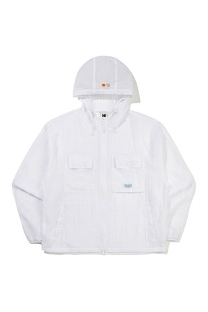 시어 브리즈 라이트 후드 자켓 WHITE