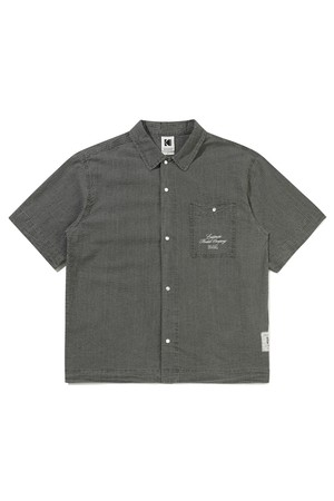 코닥컴퍼니 코튼서커 반팔 셔켓 CHARCOAL
