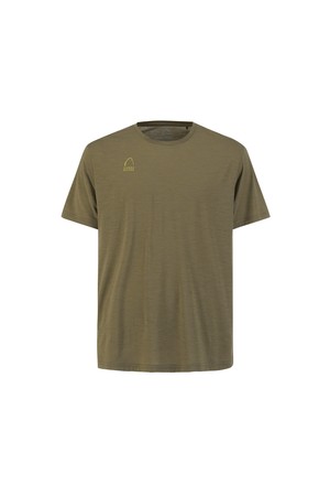 띵크 아웃사이드(THINK OUTSIDE) 시에라 울 숏슬리브 LIGHT BROWN