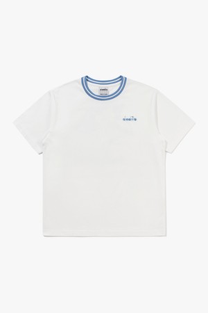 워싱 그래픽 반팔 티셔츠 OFF WHITE_WHITE-a