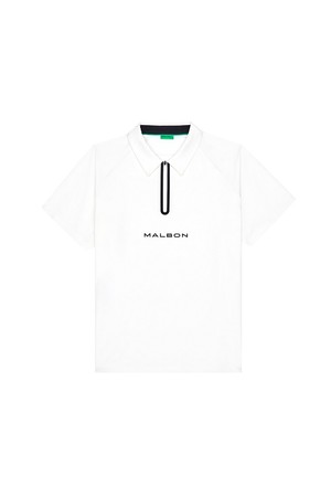 말본 퍼포먼스 라글란 집업 폴로 WHITE (MAN)_WHITE-a