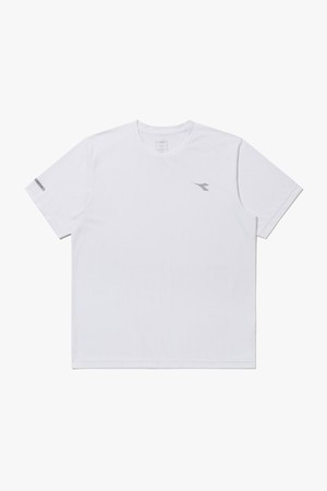 베이직 로고 퍼포먼스 반팔 티셔츠 OFF WHITE_WHITE-a