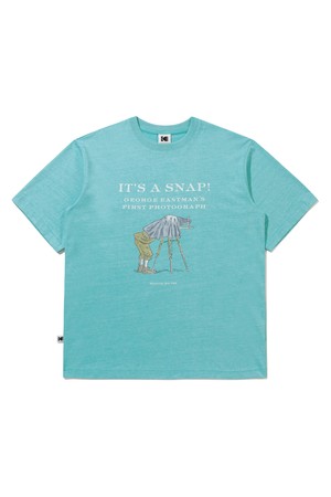 헤리티지 피그먼트워싱 반팔 티셔츠 MINT GREEN