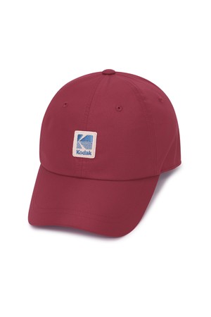 릴렉스핏 블루로고 볼캡 RED