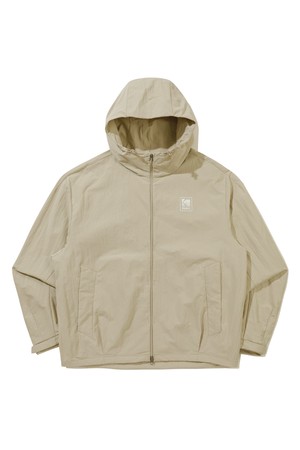 에센셜 후드 자켓 BEIGE