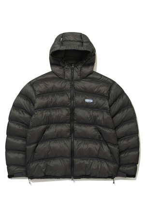 컬러라마 코델 패딩 자켓 CHARCOAL