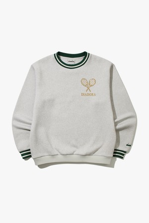 브러쉬드 코지 맨투맨 OFF WHITE