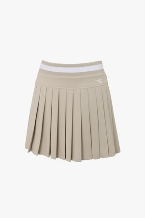 테니스 플리츠 스커트 BEIGE