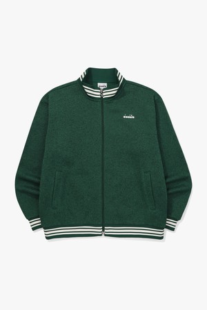 브러쉬드 코지 트랙 자켓 GREEN