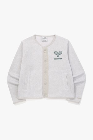 브러쉬드 코지 가디건 우먼 WHITE
