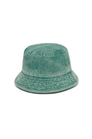 코듀로이 데님 다잉 버킷햇 DARK GREEN