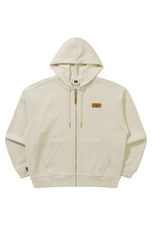 크리미 후드 집업 BEIGE