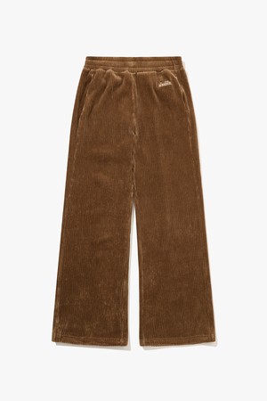 코듀로이 와이드 팬츠 우먼 BROWN