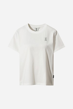 여성) 에센셜 반팔 티셔츠(OFF WHITE 2)