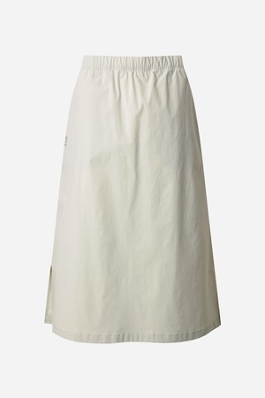 여성) 코나 밴딩 스커트(IVORY)