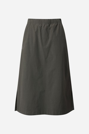 여성) 코나 밴딩 스커트(BROWN)